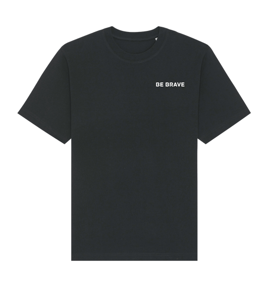 Black Printed T-shirt Front