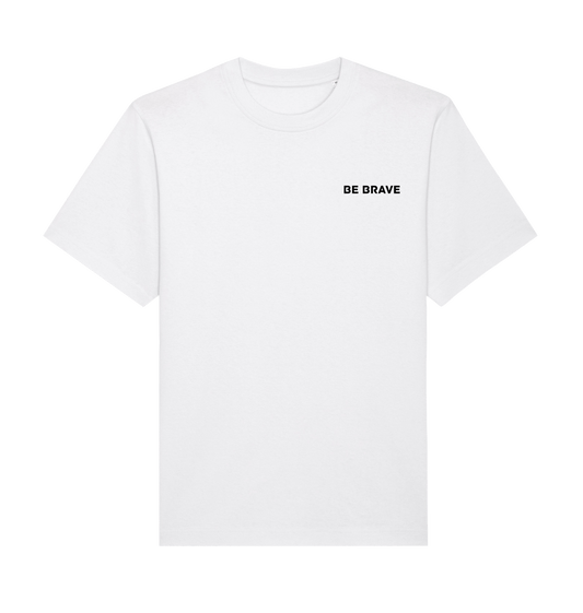 White Printed T-shirt Front