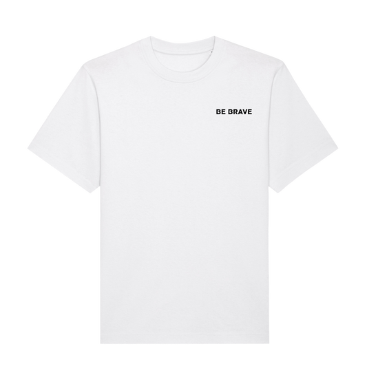 White Printed T-shirt Front