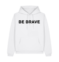White Printed Hoody Front