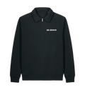 Black Zip hoody Front