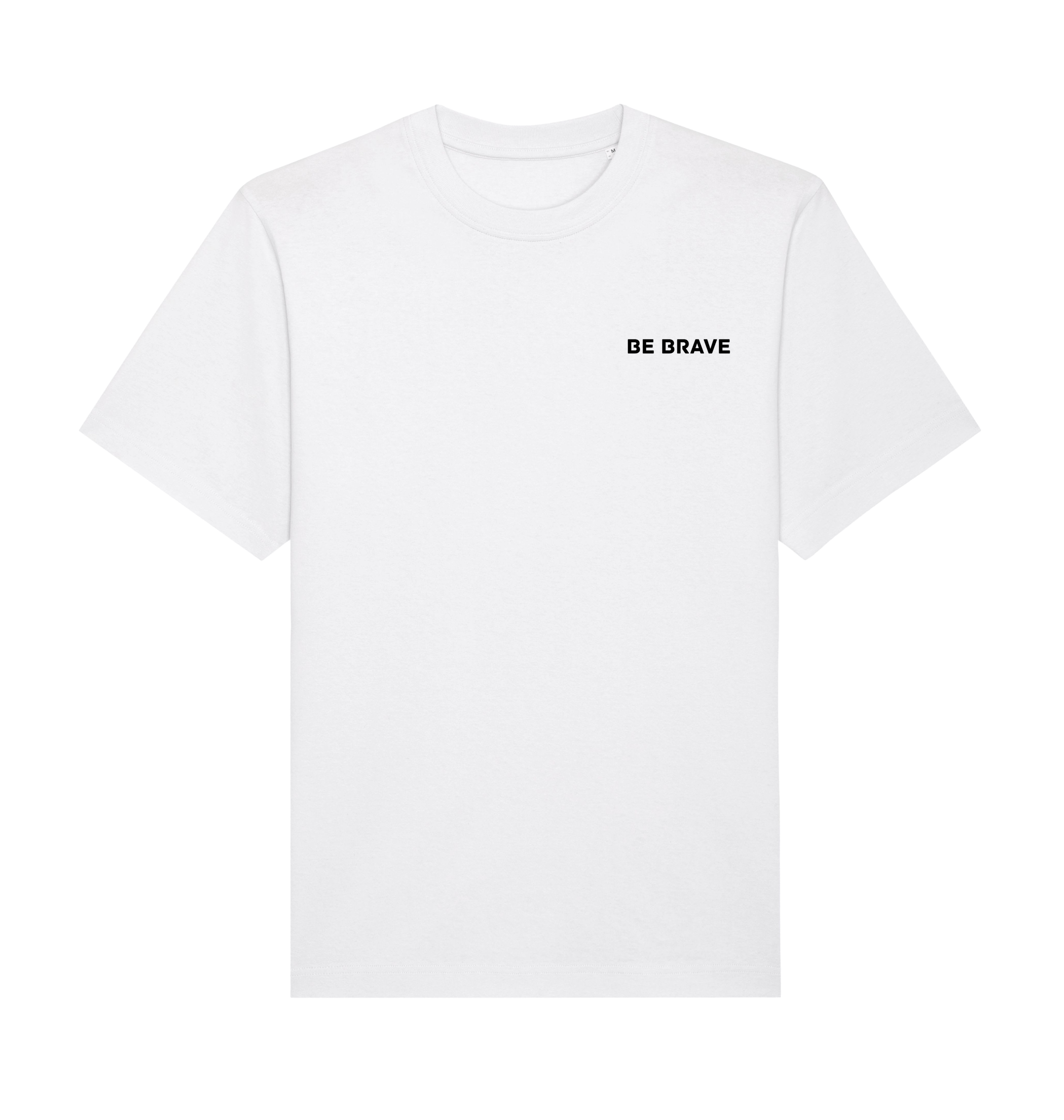 White Printed T-shirt Front