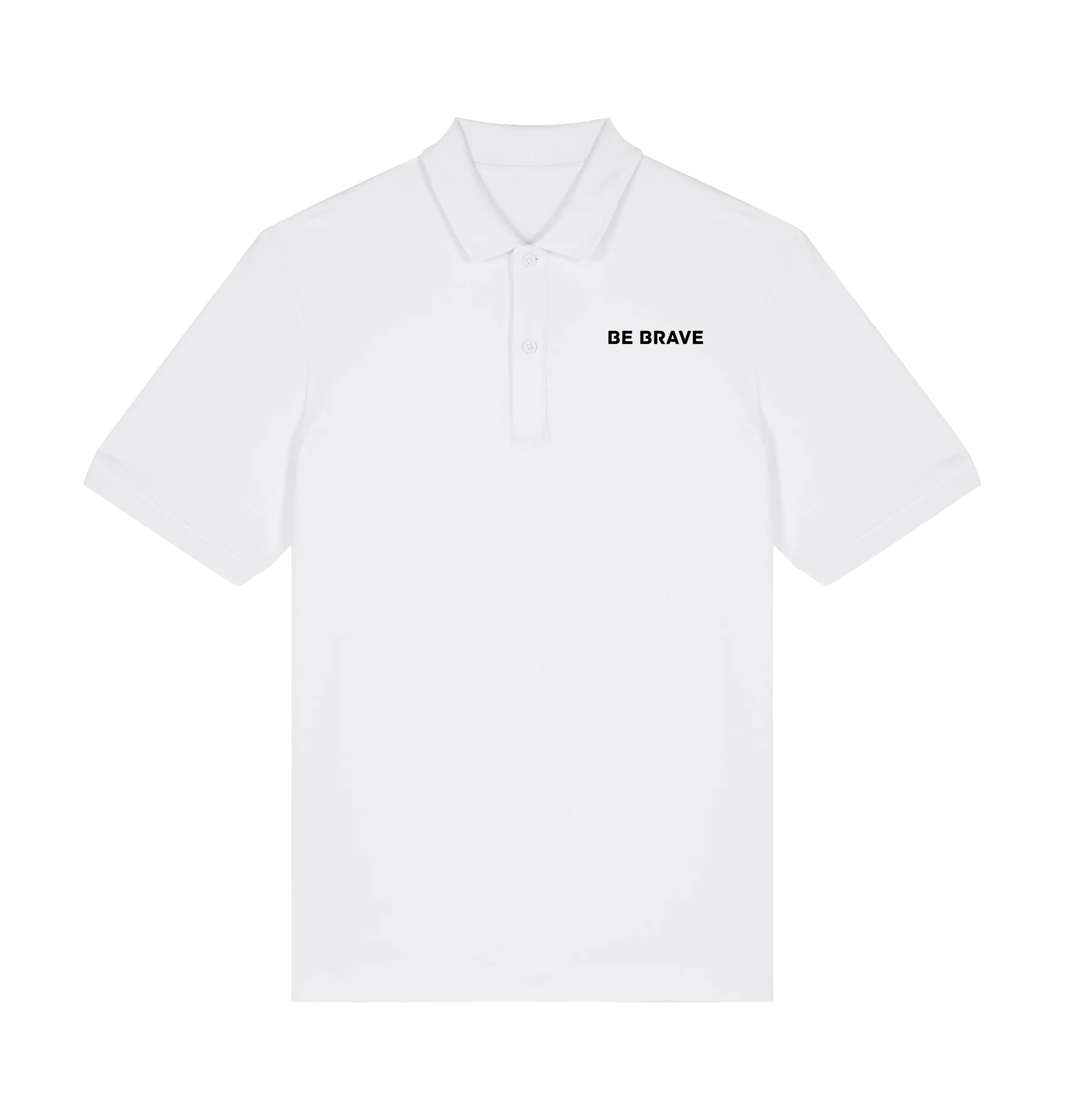 White Polo Shirt Front