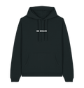 Black Printed Hoody Front