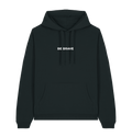 Black Printed Hoody Front