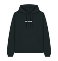 Black Printed Hoody Front
