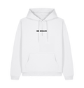 White Printed Hoody Front