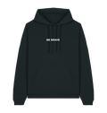 Black Printed Hoody Front