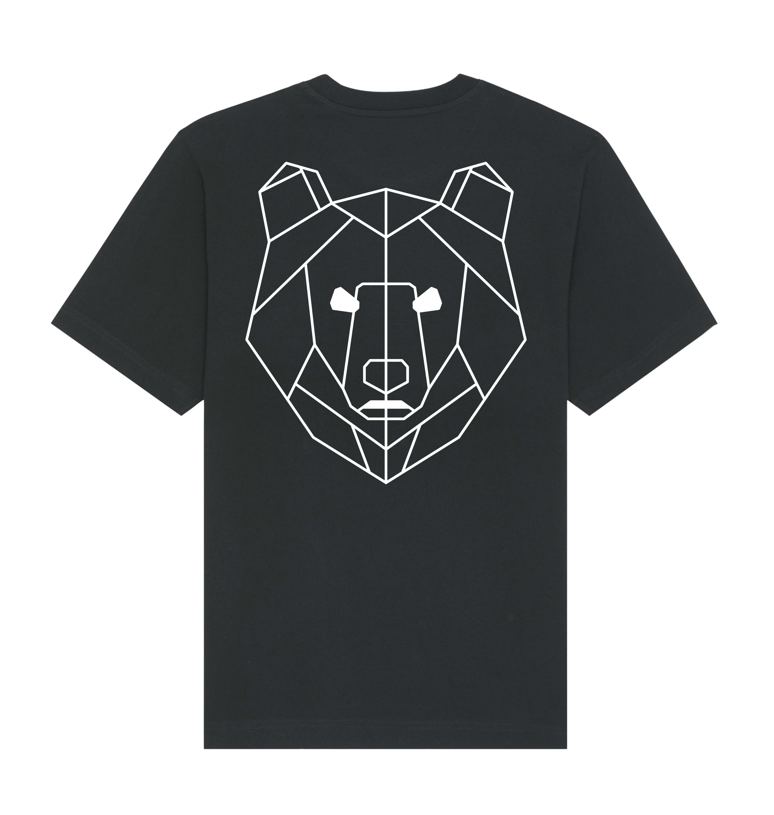 Black Printed T-shirt Back