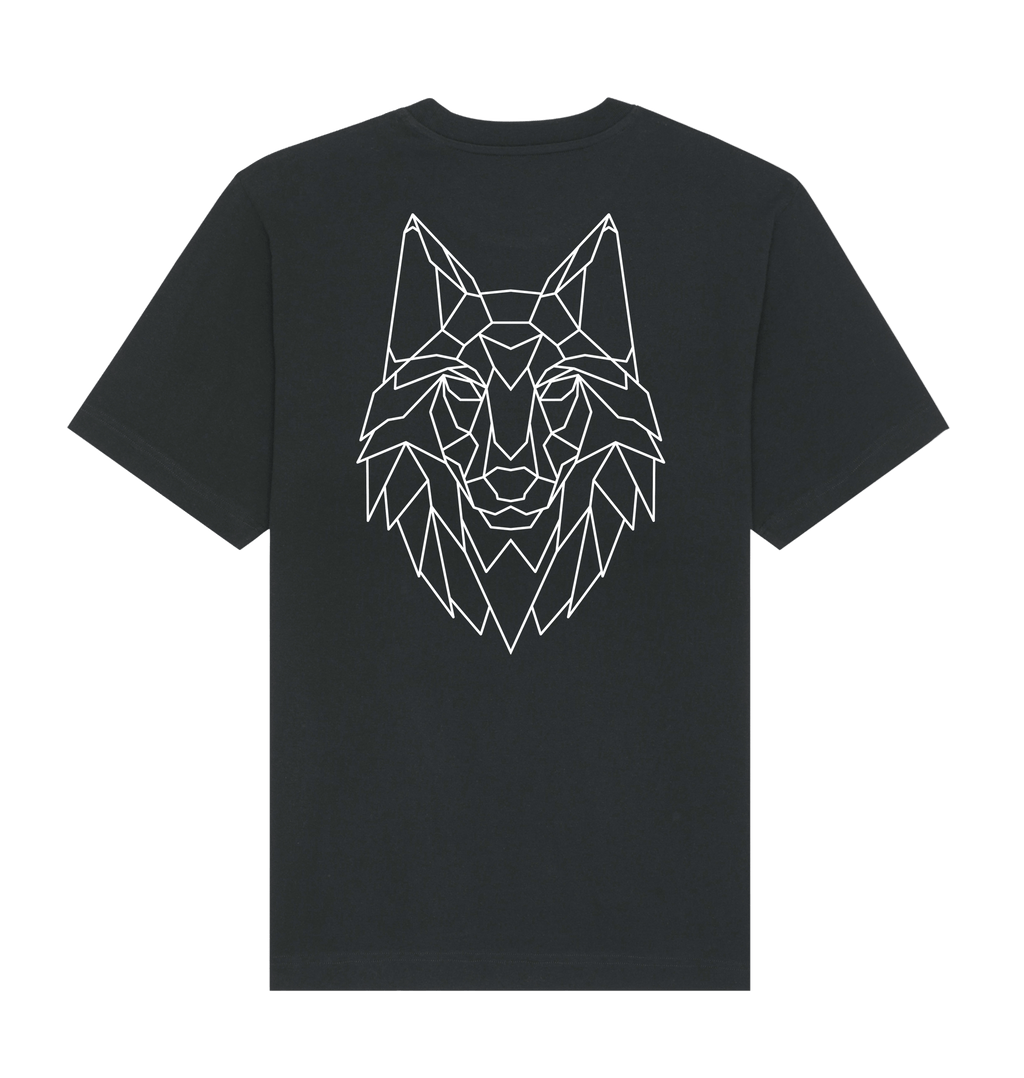 Black Printed T-shirt Back