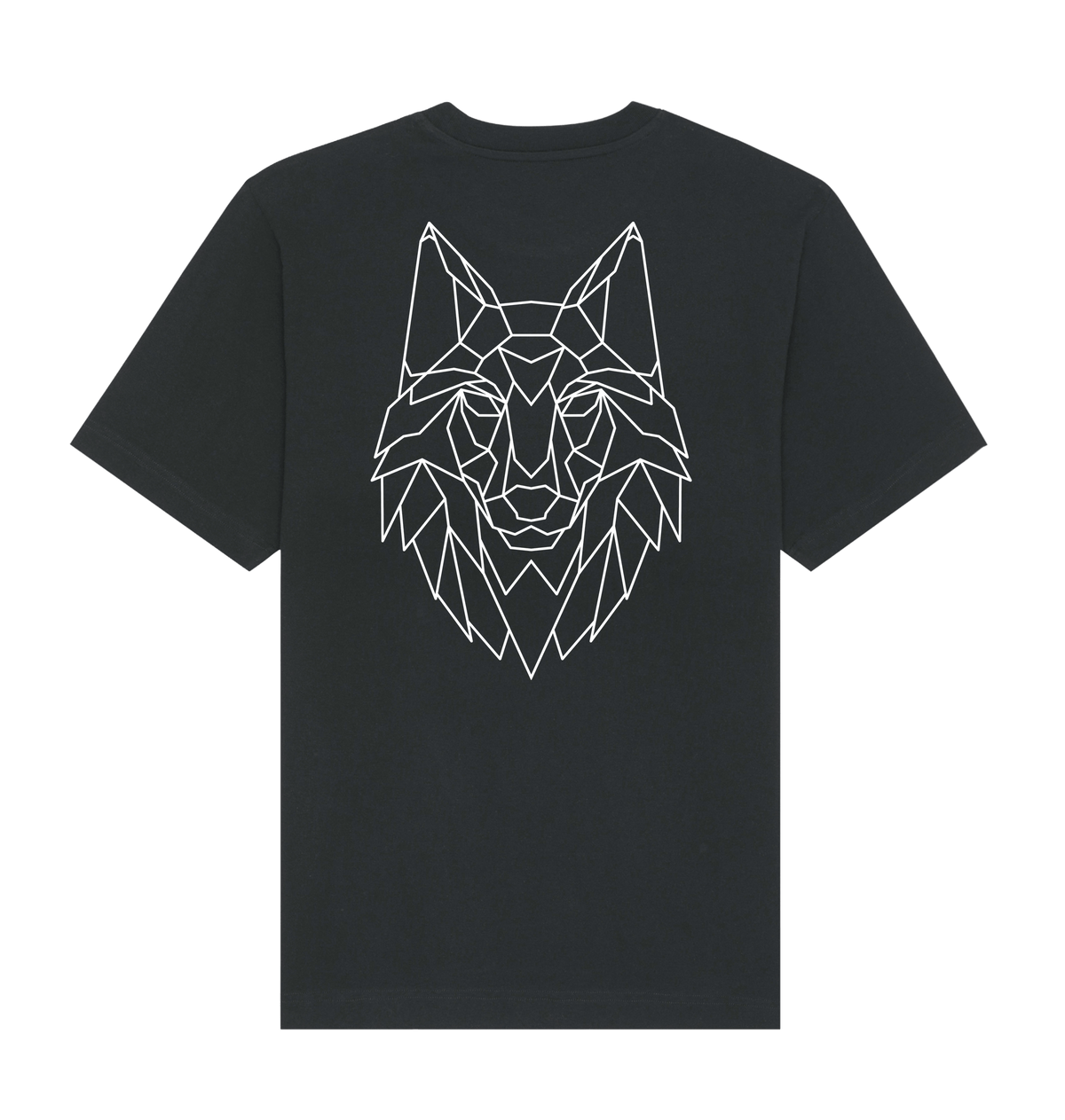 Black Printed T-shirt Back