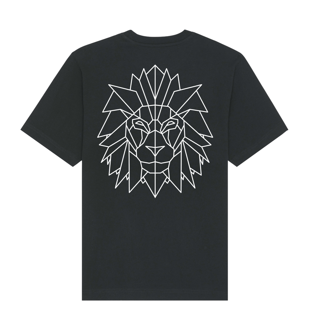 Black Printed T-shirt Back