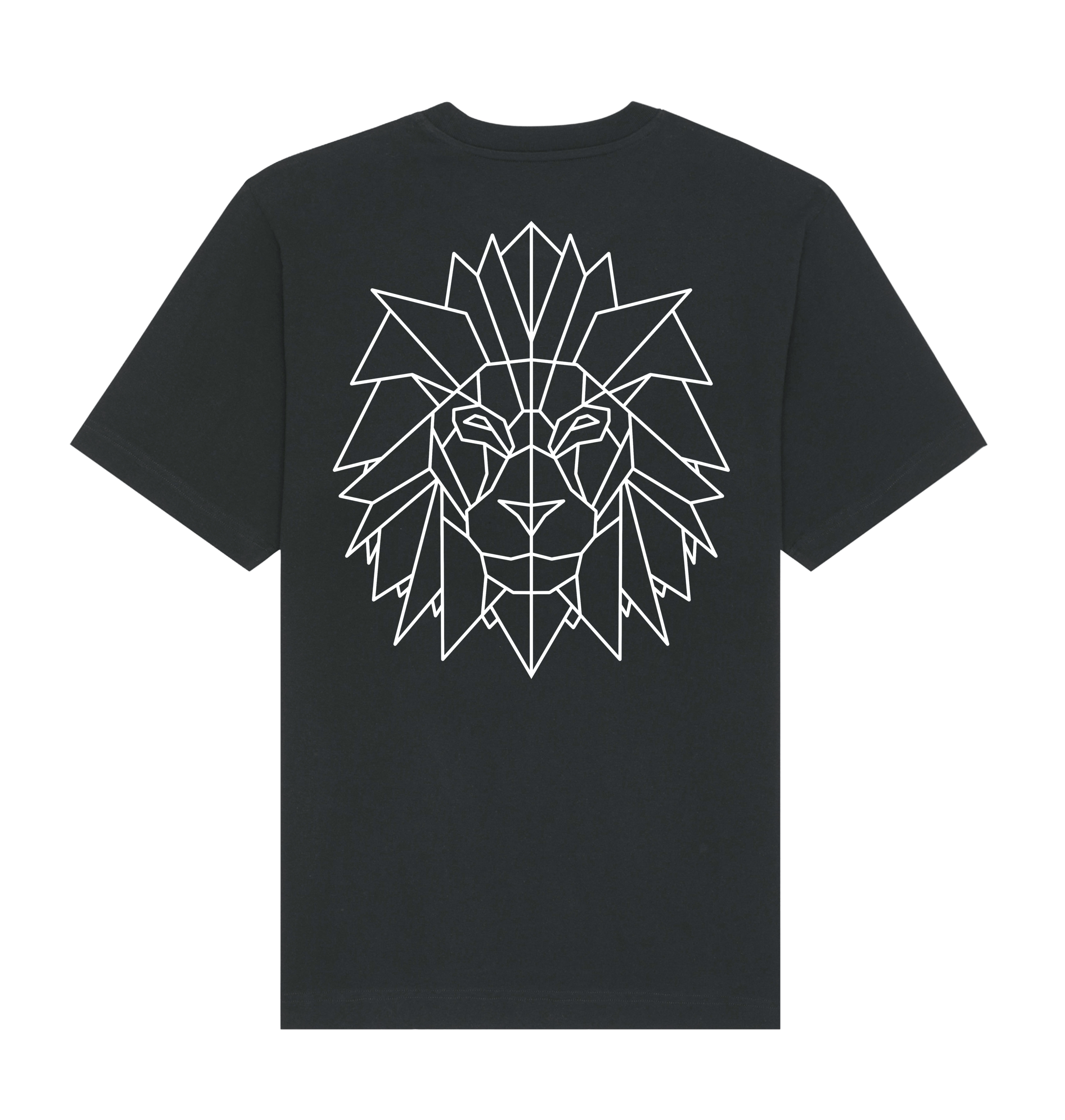 Black Printed T-shirt Back