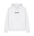 White Printed Hoody Front