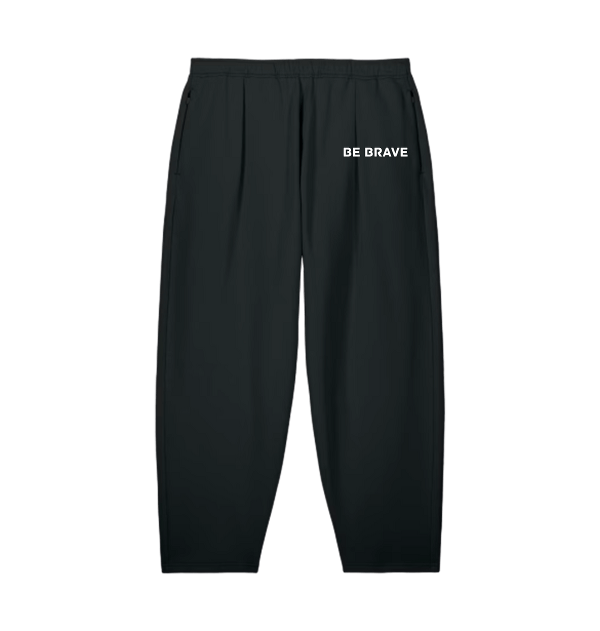 Black Joggers Front