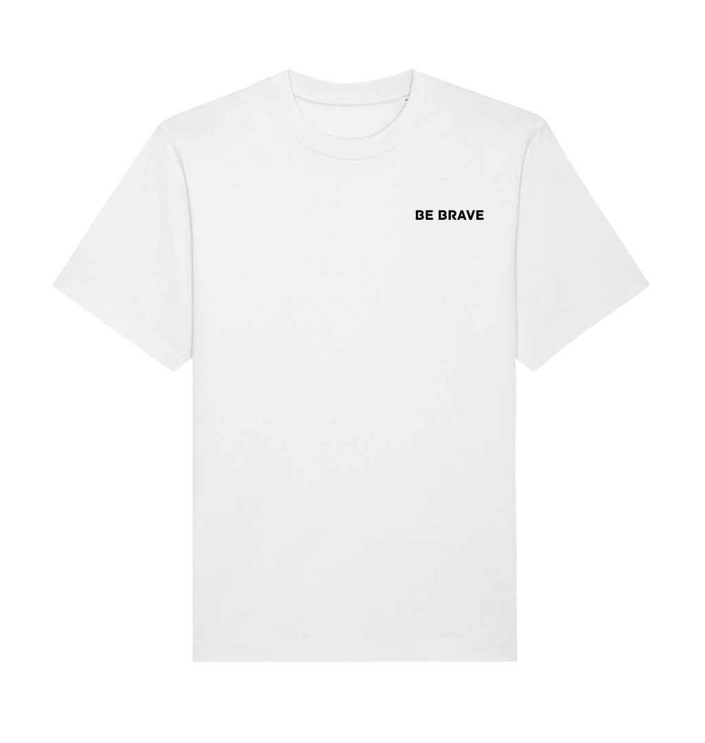 White Printed T-shirt Front