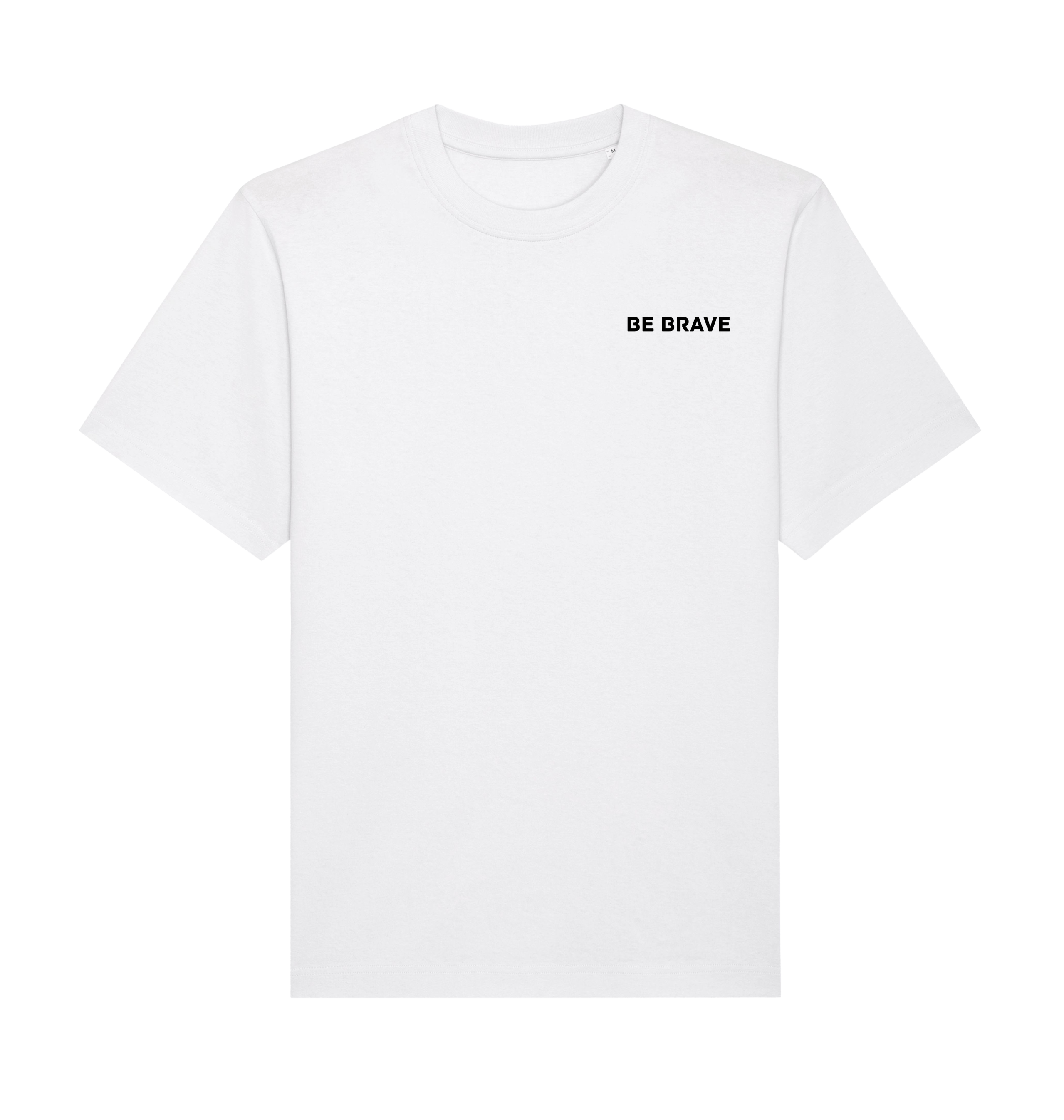 White Printed T-shirt Front