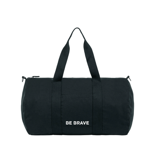Black Printed Bag Back