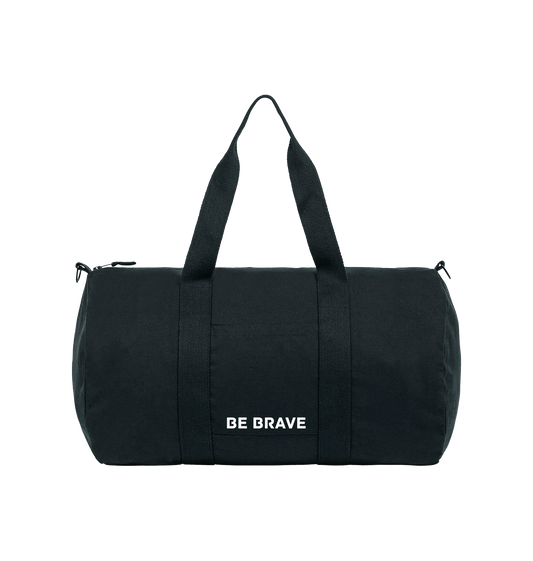 Black Printed Bag Back
