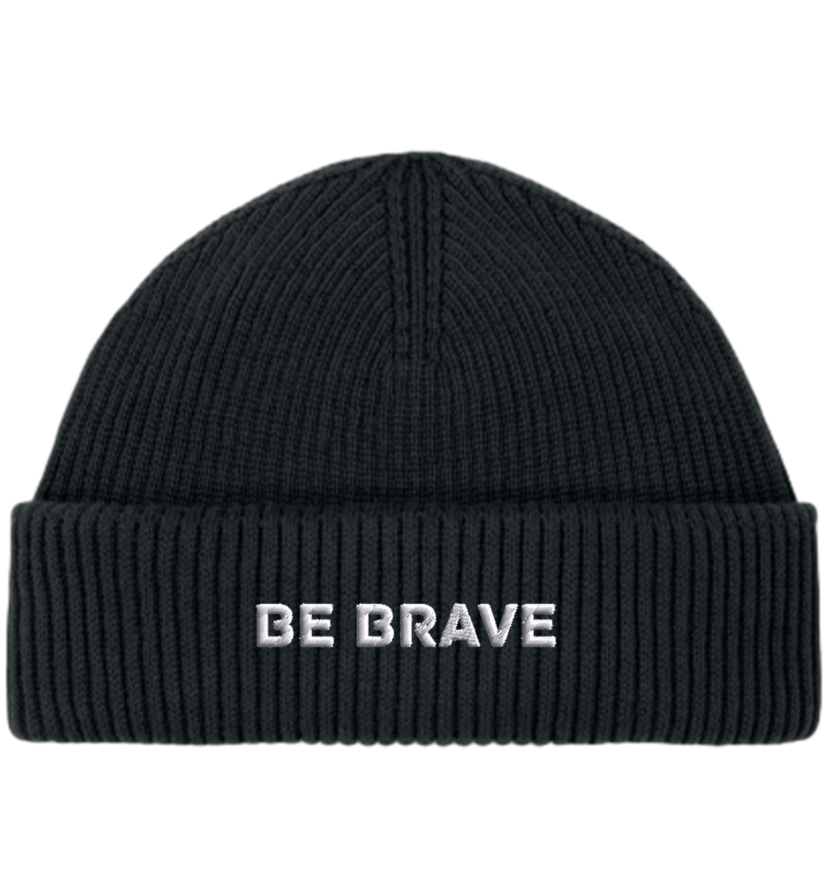 Black Beanie Front