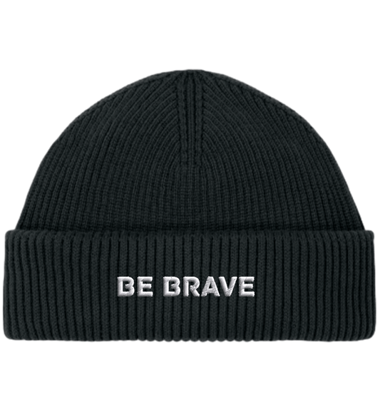 Black Beanie Front