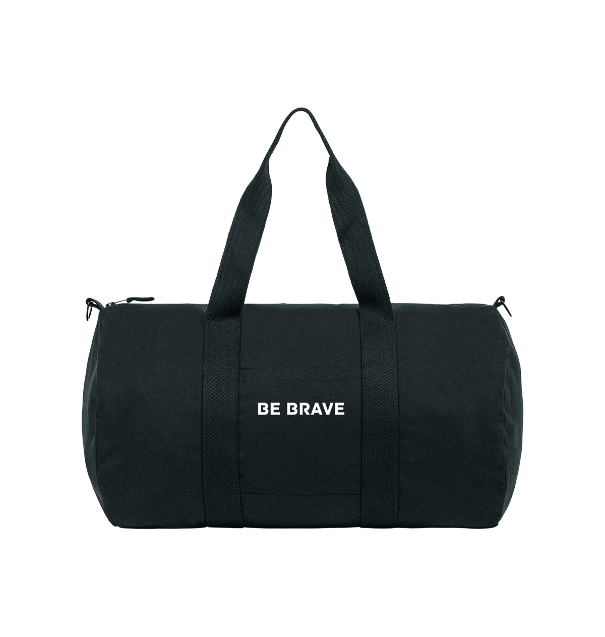 Black Printed Bag Front
