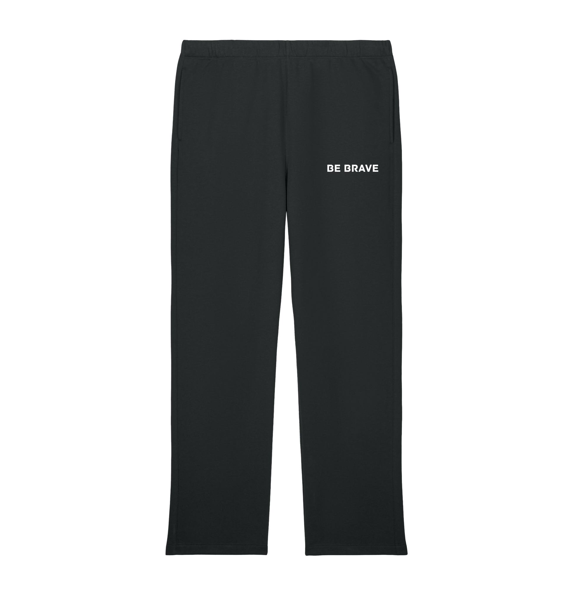 Black Joggers Front