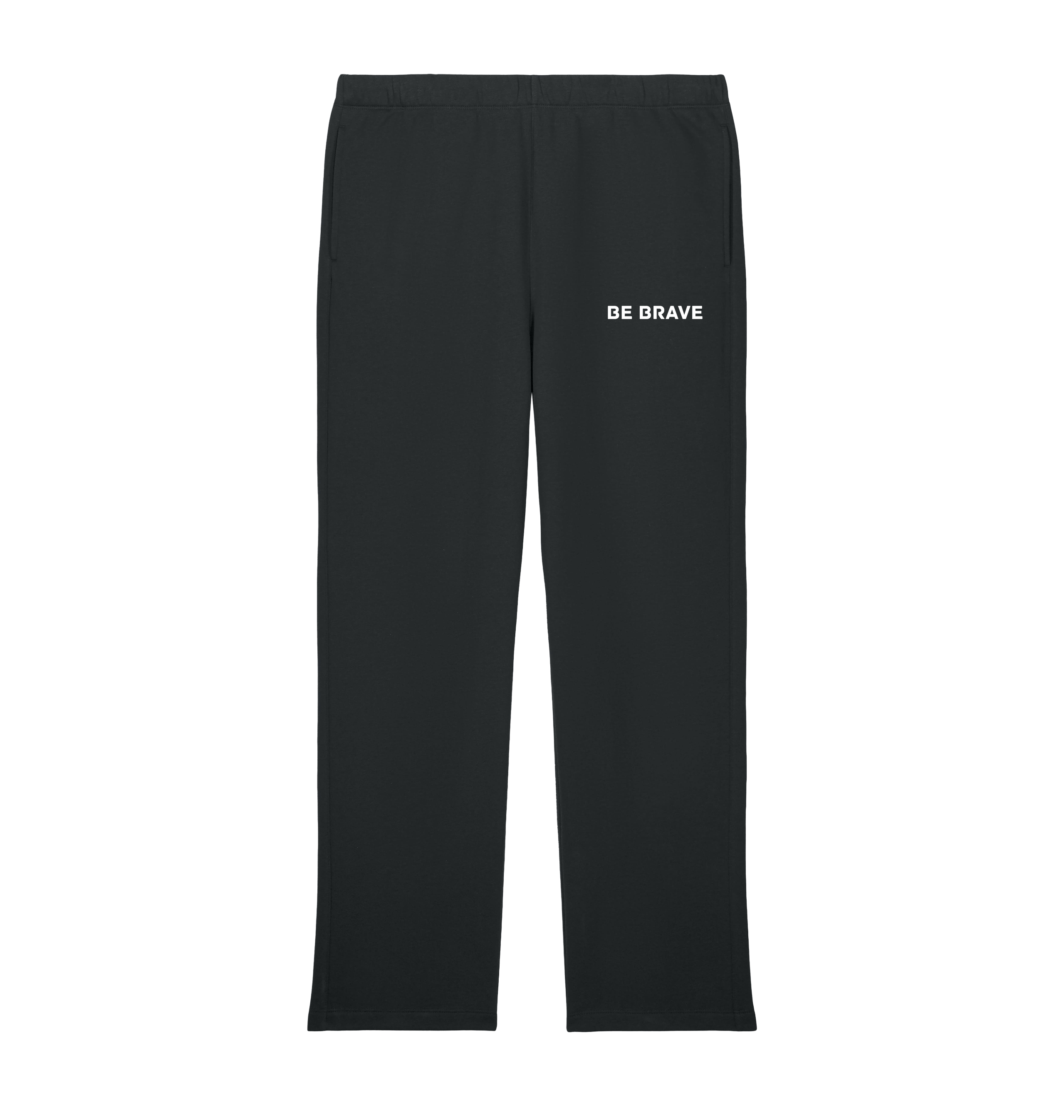 Black Joggers Front