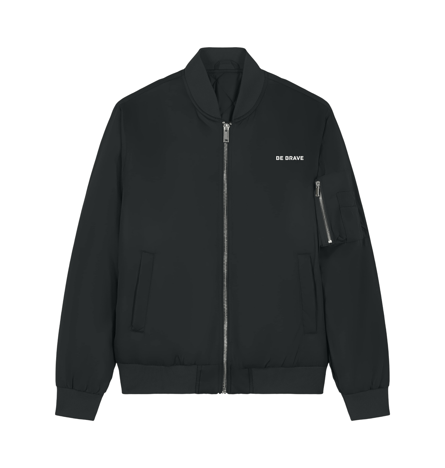 Black Jacket Front