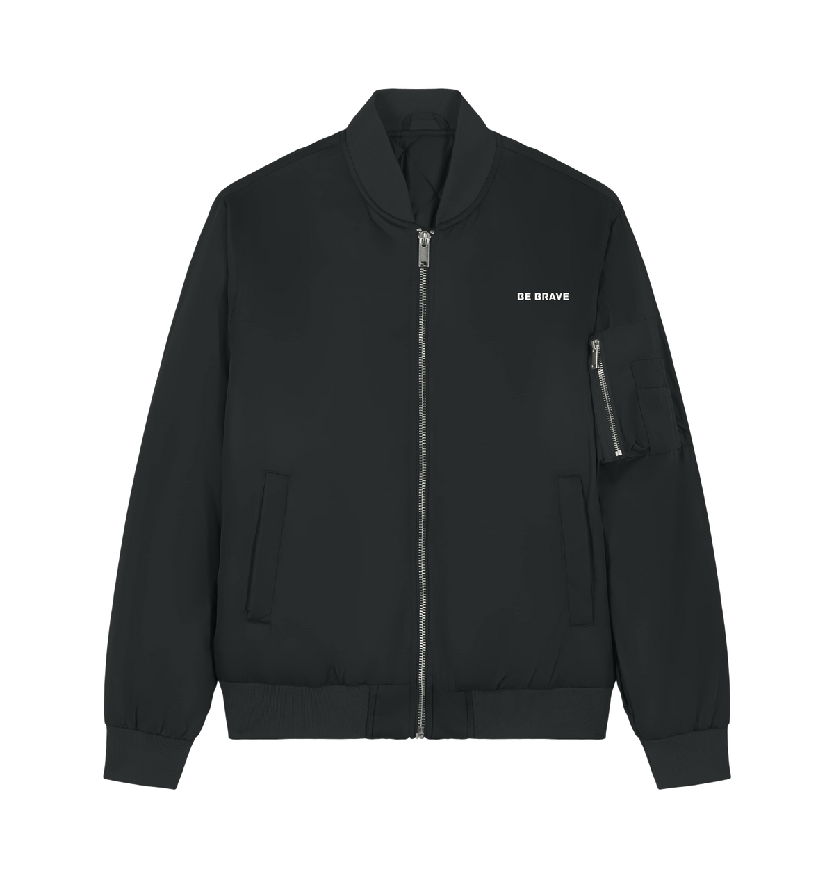 Black Jacket Front