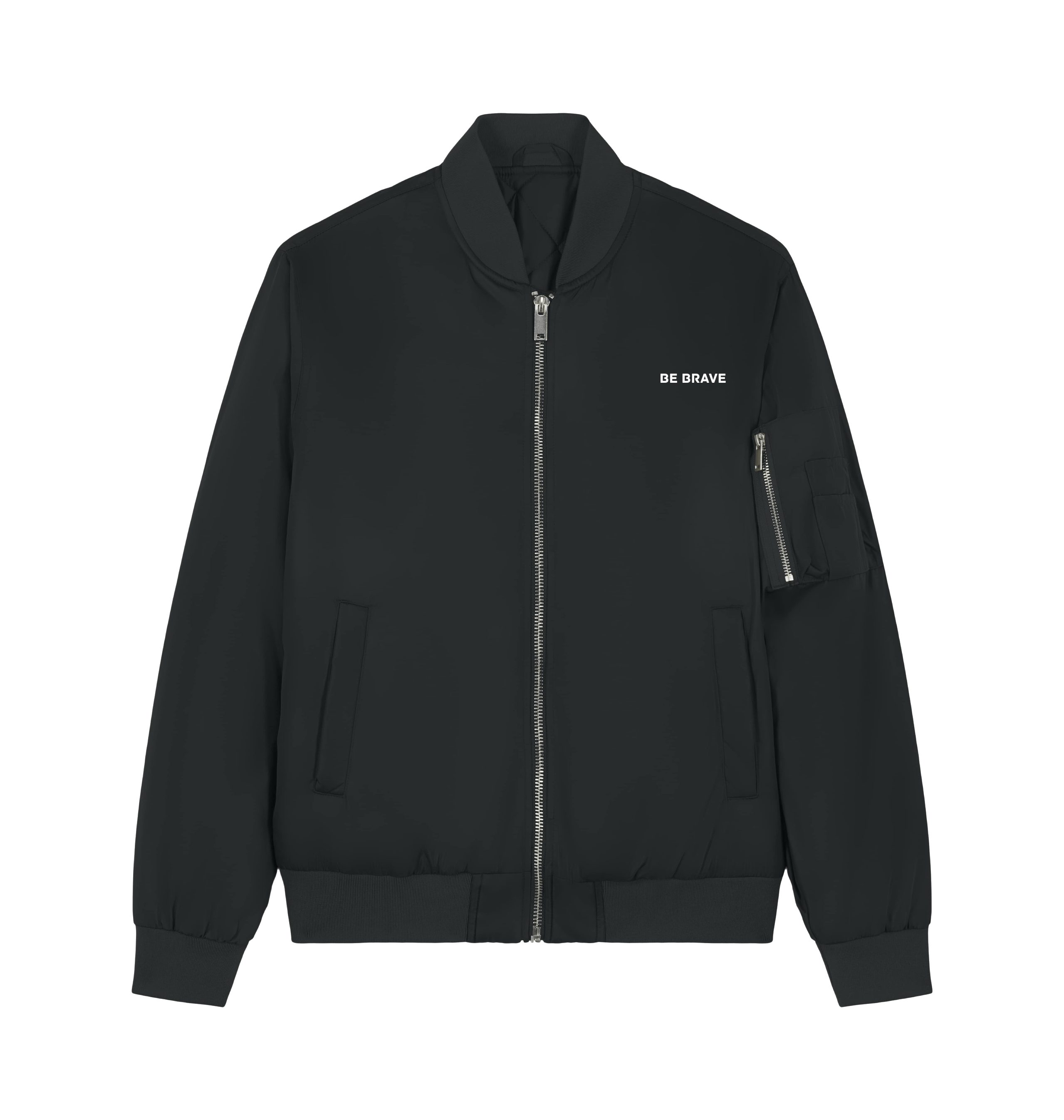 Black Jacket Front